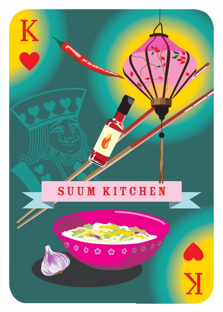 Suum Kitchen Mounted Super-sized Print