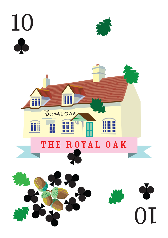 The Royal Oak Mounted Super-sized Print