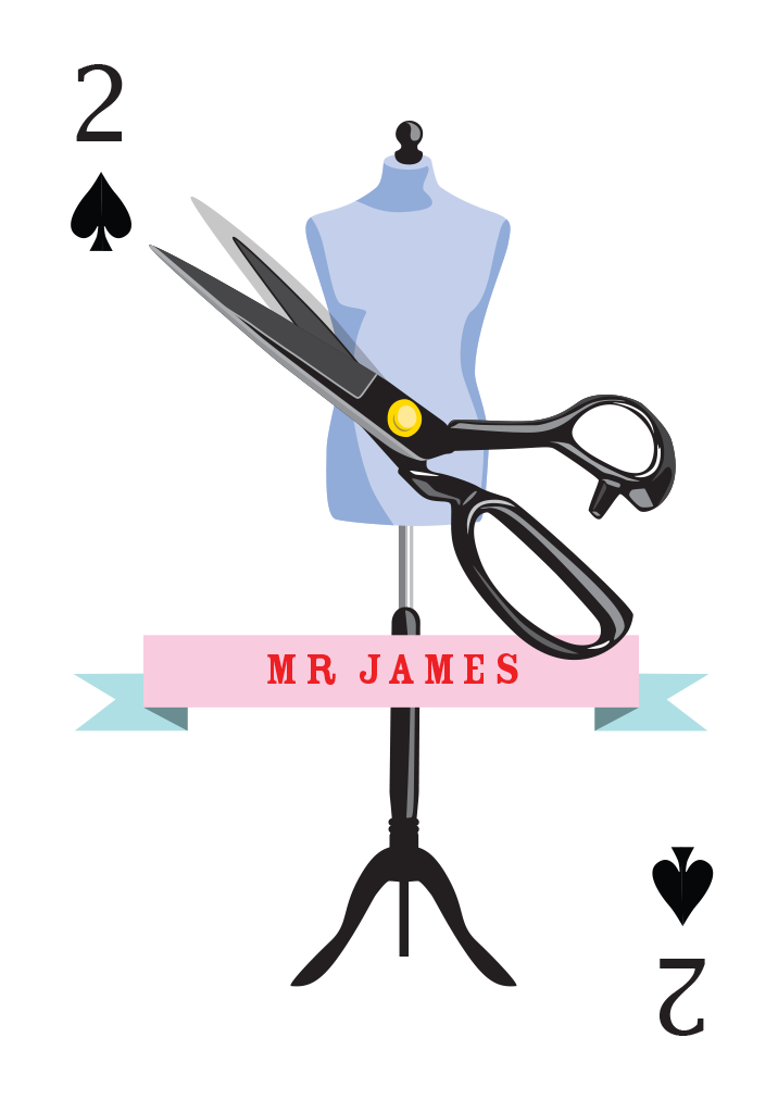 Mr James Mounted Super-sized Print