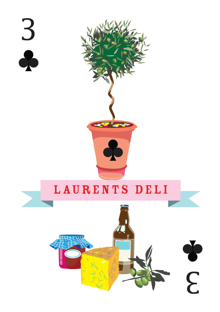 Laurents Deli Framed Super-sized Print
