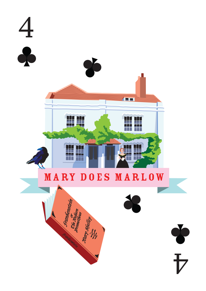 Mary Does Marlow Mounted Super-sized Print