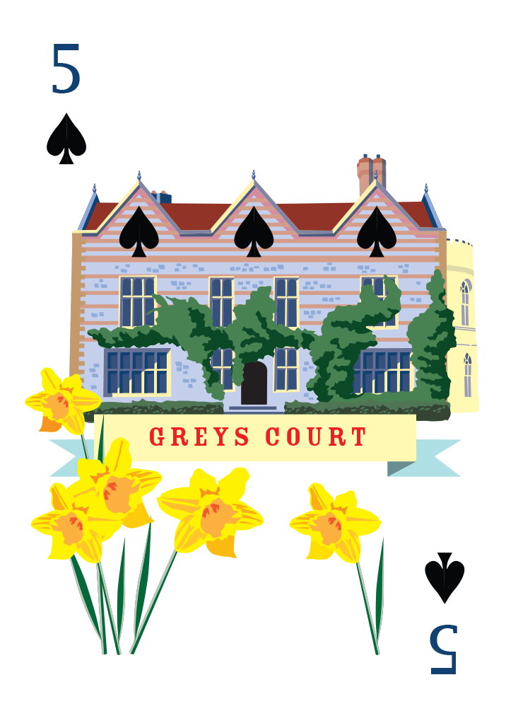 Greys Court Mounted Super-sized Print