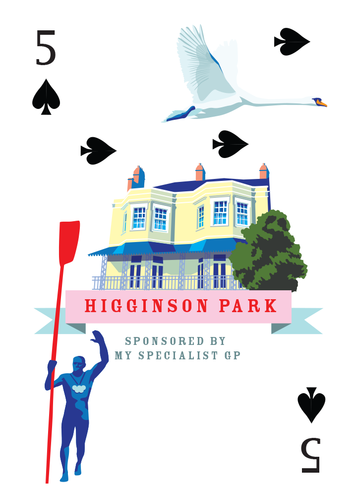Higginson Park Mounted Super-sized Print