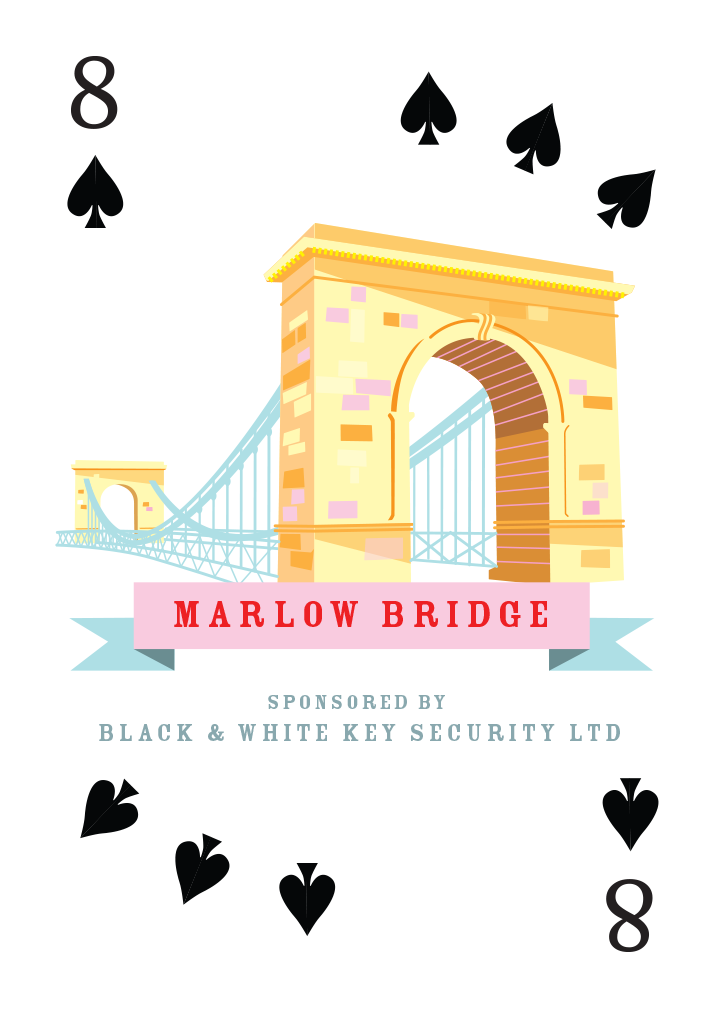 Marlow Bridge Framed Super-sized Print