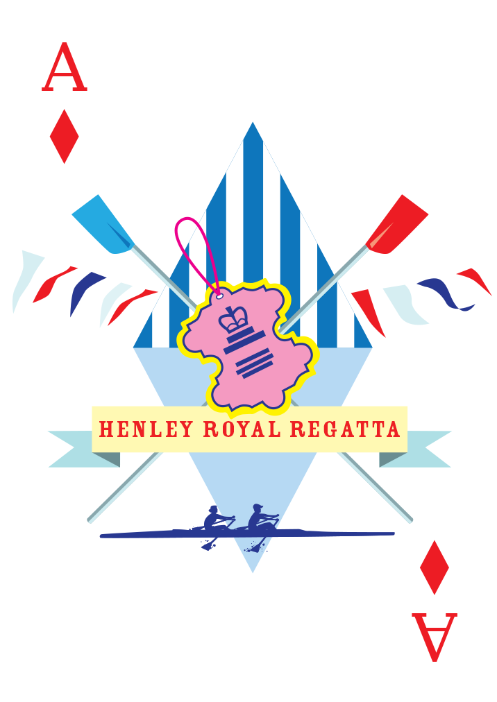 Henley Royal Regatta Mounted Super-sized Print