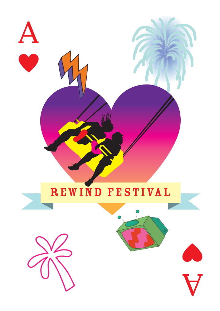 Rewind Festival Mounted Super-sized Print