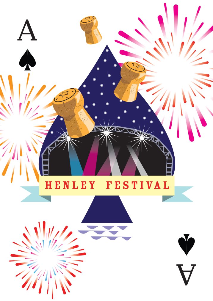 Henley Festival Mounted Super-sized Print