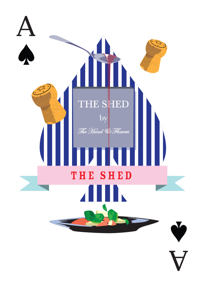 The Shed Mounted Super-sized Print