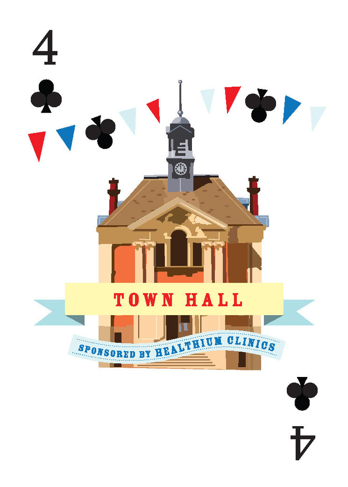 Town Hall Mounted Super-sized Print