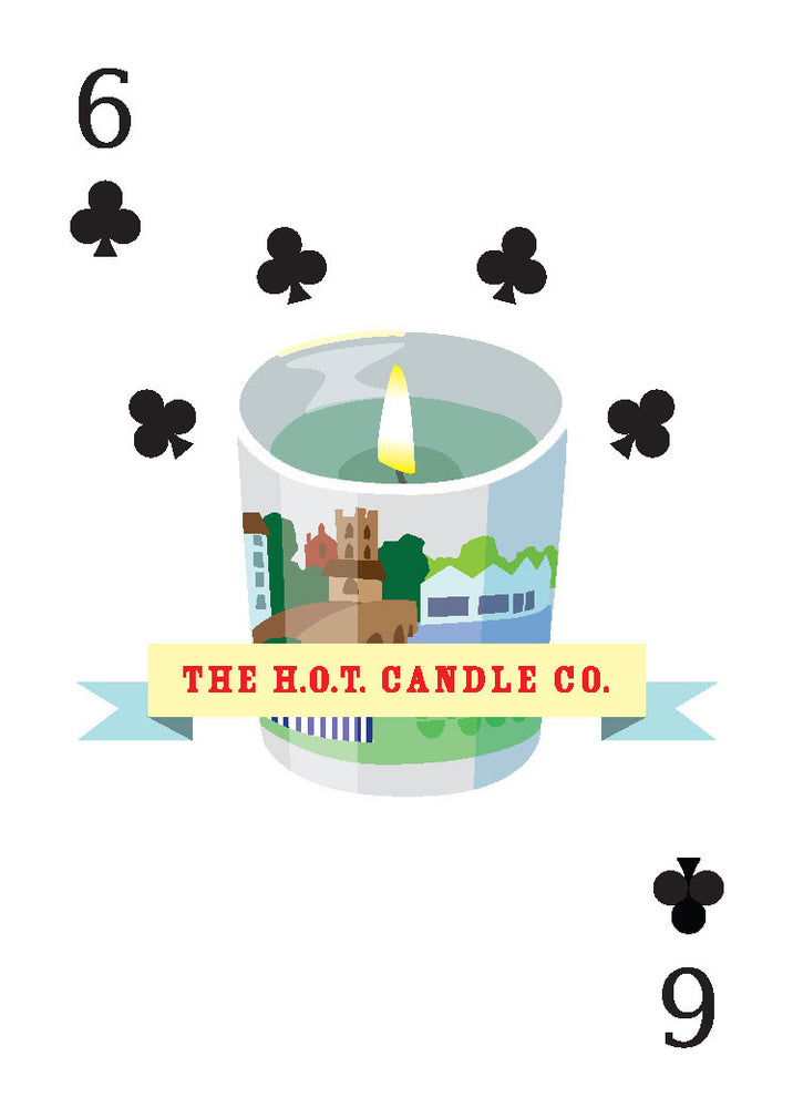 The H.O.T Candle Company Mounted Super-sized Print