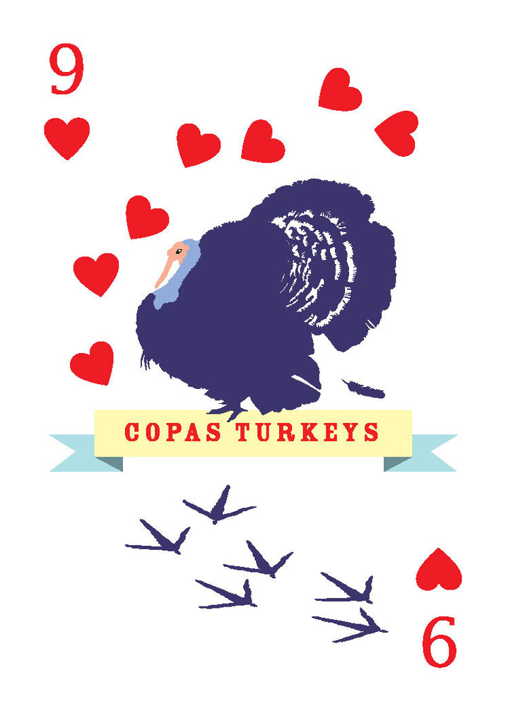 Copas Turkeys Mounted Super-sized Print