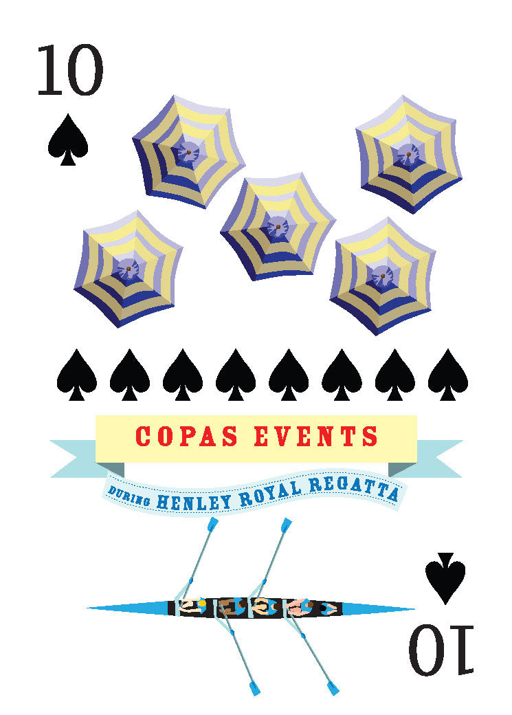 Copas Events During Henley Royal Regatta Mounted Super-sized Print