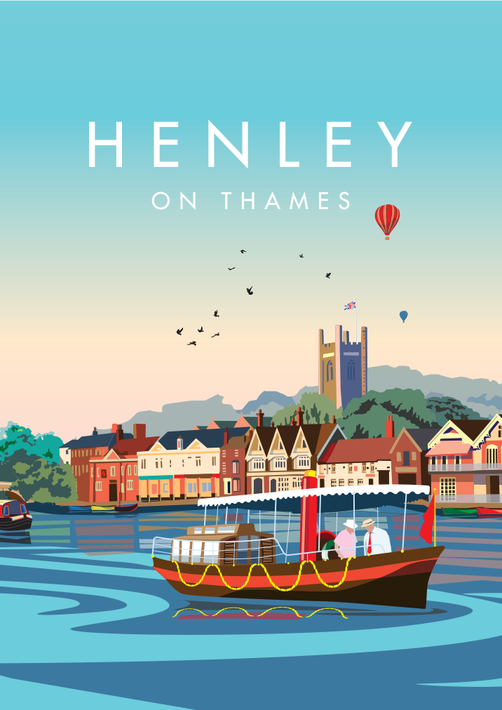 Leander Club Mounted Super-sized Print