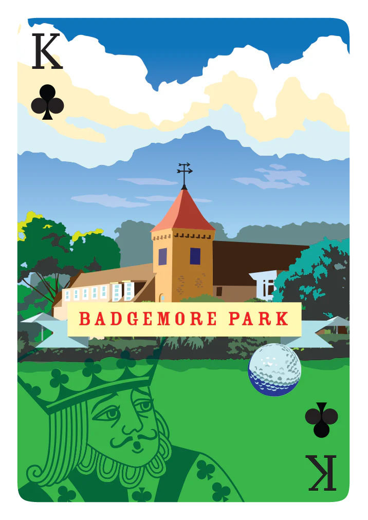 Badgemore Park Mounted Super-sized Print