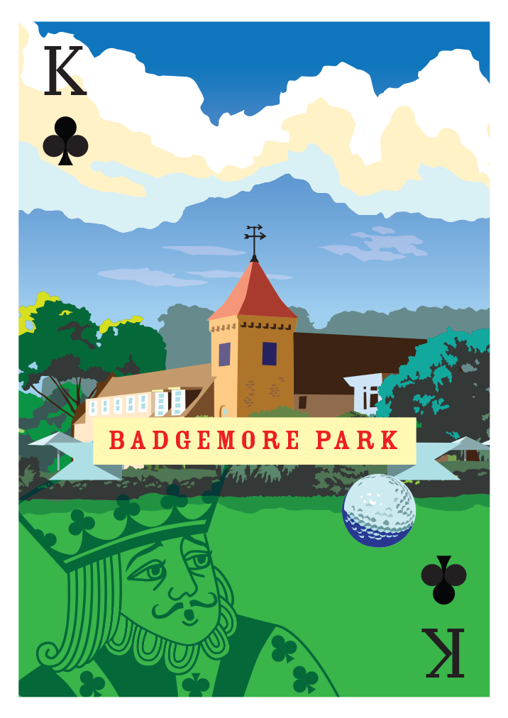 Badgemore Park Framed Super-sized Print