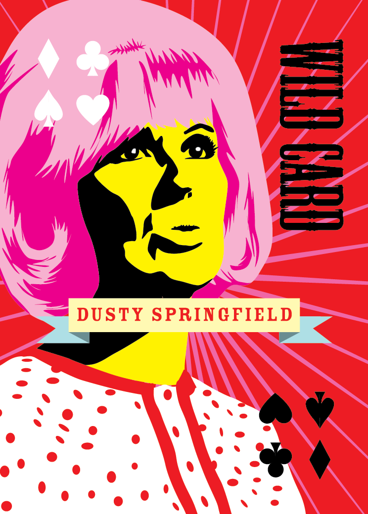 Dusty Springfield Mounted Super-sized Print