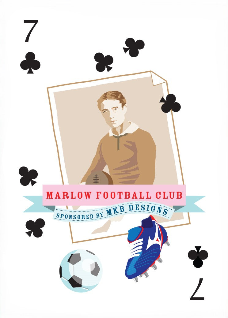 Marlow Football Club Mounted Super-sized Print