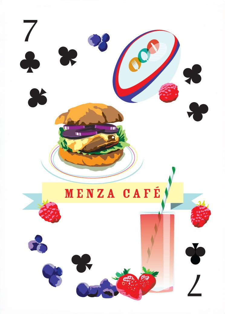 Menza Cafe Mounted Super-sized Print