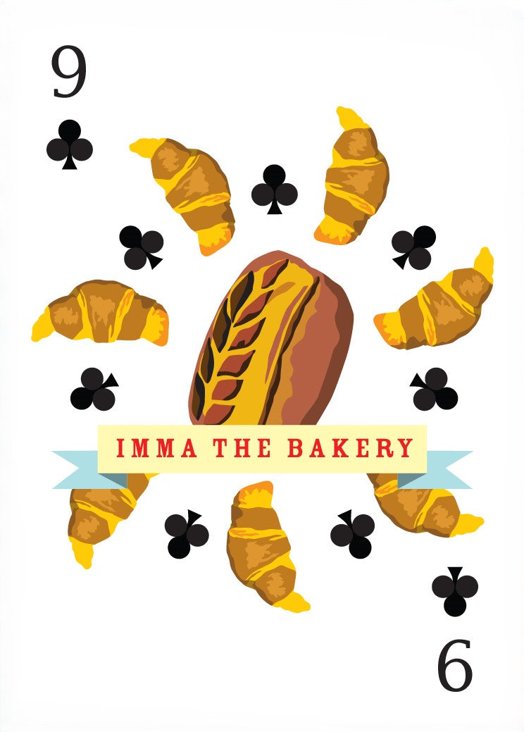 Imma The Bakery Mounted Super-sized Print