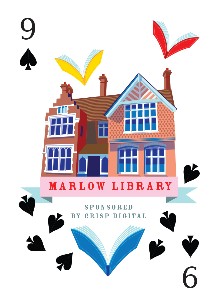 Marlow Library Framed Super-sized Print